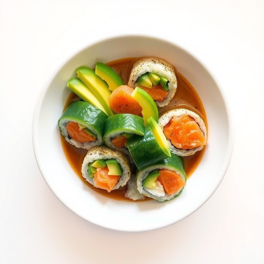 Salmon Avocado Roll (8 pcs)