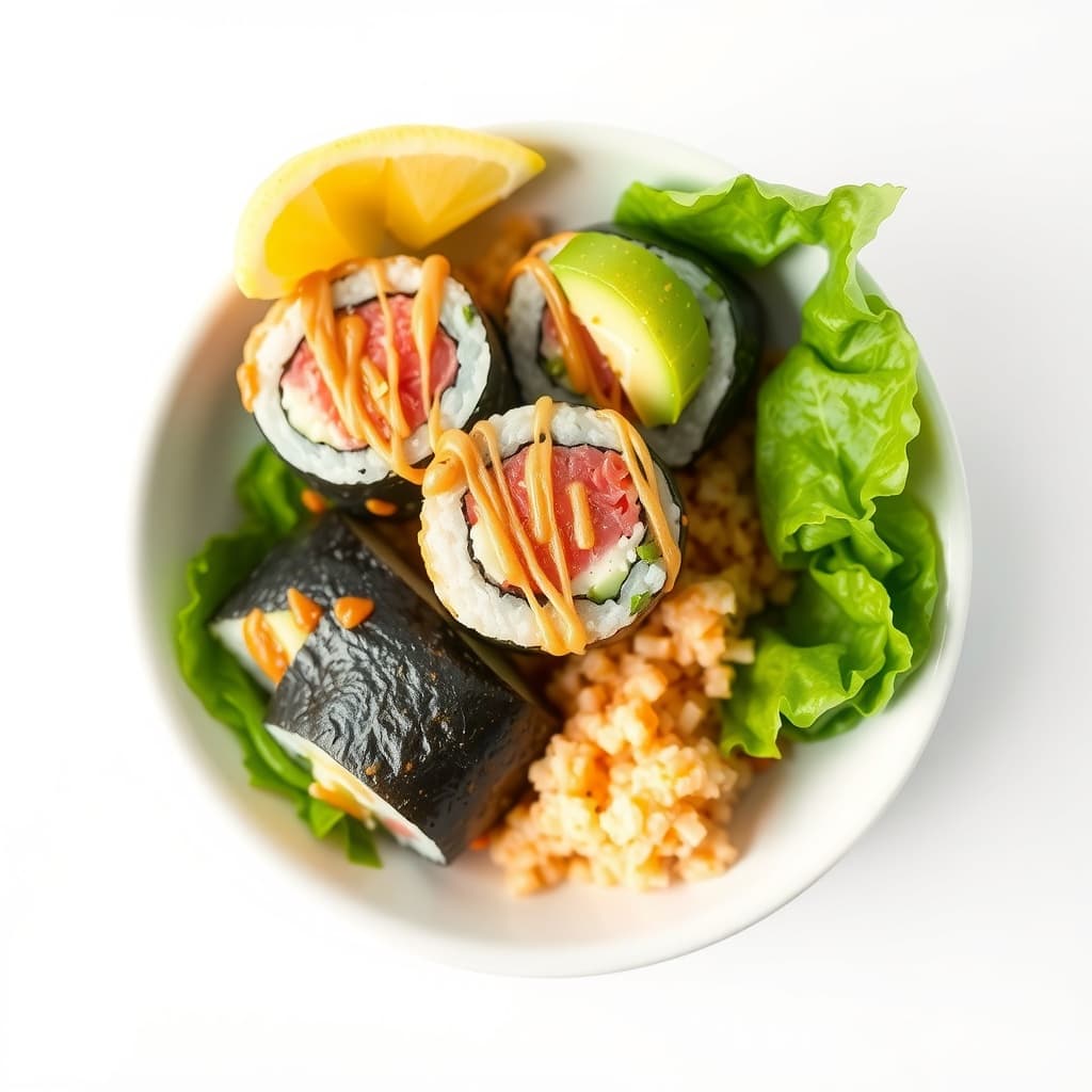 Tuna Avocado Roll (8 pcs)