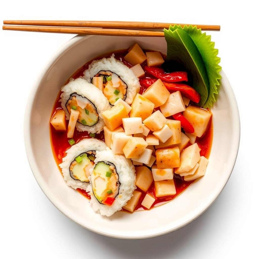 Chopped Scallop Roll (8 pcs)