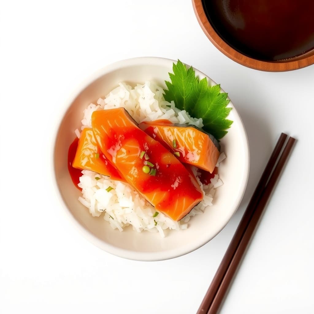 Spicy Salmon Sashimi
